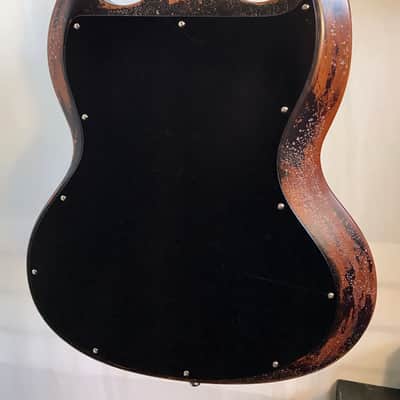 Jaydee Custom Guitars Old Boy SG Tony Iommi Gibson Guitar 2016 relic image 10