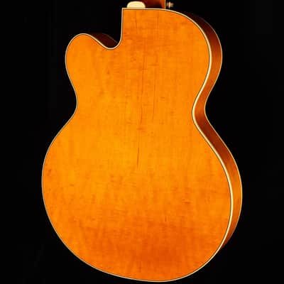 Gretsch Professional G6120T-55 Vintage Select Edition '55 Chet Atkins Hollow Body with Bigsby Vintage Orange Stain (285) image 2