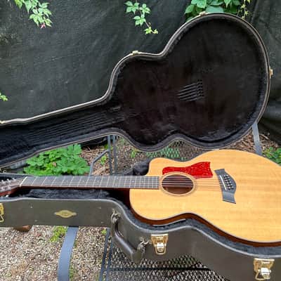 2002 Taylor 555ce Jumbo 12-String – Spruce/Mahogany – Fishman – OHSC image 13