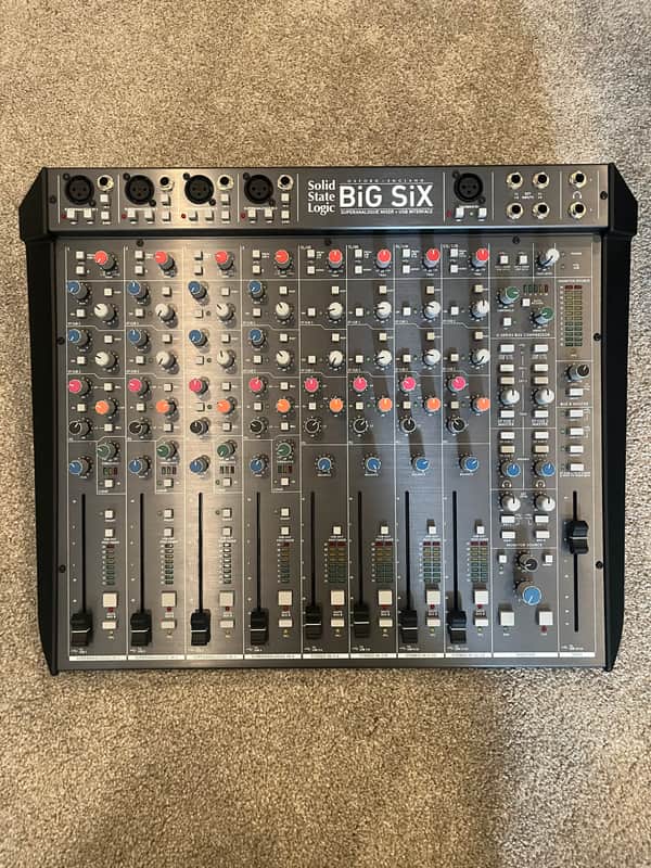 Solid State Logic BiG SiX 6-Channel Analog Mixer 2022 - Present - Black