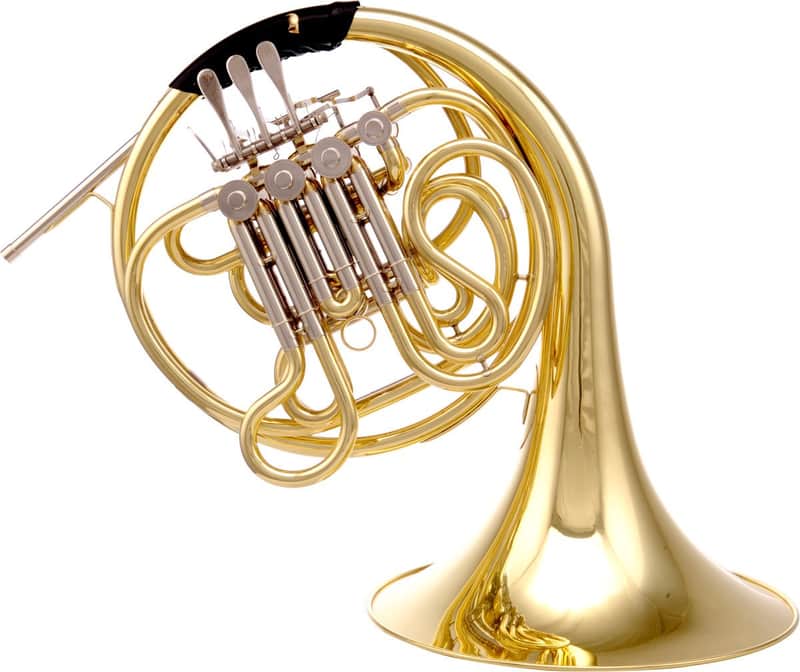 Stagg F/Bb Double French Horn with Soft Case - LV-HR4525 image 1