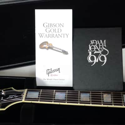 CASE QUEEN! 2021 Gibson Adam Jones 1979 V2 1979V2 Les Paul Custom Silverburst Aged & Signed Electric Guitar image 3