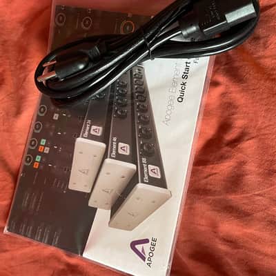 Apogee Element 46 Thunderbolt Audio Interface 2010s - Black imagen 5