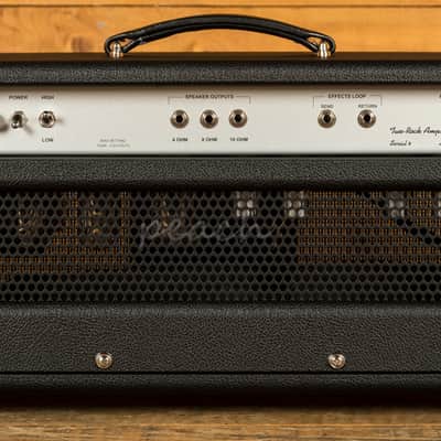 Two-Rock Silver Sterling Signature 100/50 Watt Head - Black image 3