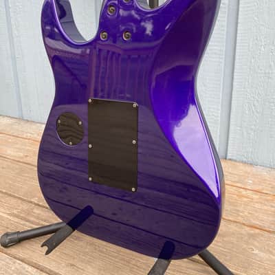 Kramer HJK-GL George Lynch Signature Model Circa 1985 Purple Metallic image 4