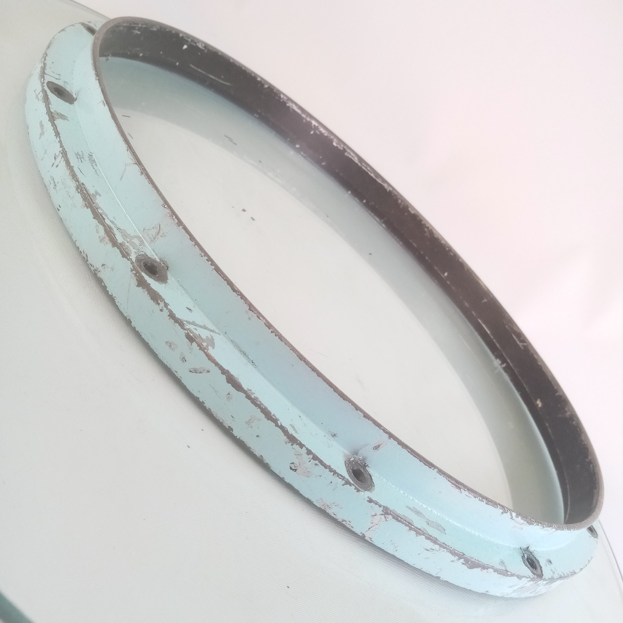 Yamaha 14"SFZ 12Lug 1.9lb Die-Cast Snare Drum Batter Rim/Hoop Marching Paint — main photograph