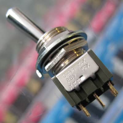 Fender Toggle Switch DPDT 2-Position On-On Chrome 7701347000 image 2