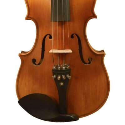 Adagio EM-155-3/4 Solid Spruce Top Beginner-Intermediate 3/4 Size Violin Outfit w/Oblong Case & Bow image 1