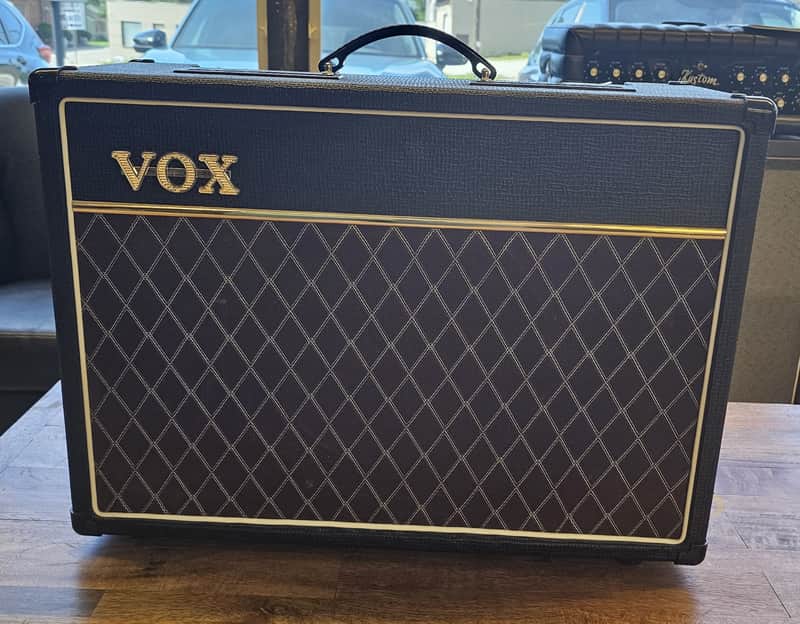 Vox AC15C1-G12C Custom Limited Edition 2-Channel 15-Watt 1x12" Guitar Combo 2019 - Present - Black image 1