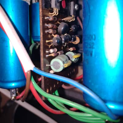 Vintage 1969/1970 Laney Sound Supergroup LC16 1x12 combo amp (point to point wiring) Patridge transformer Fane 122/10 speaker Pulsonic cone image 9