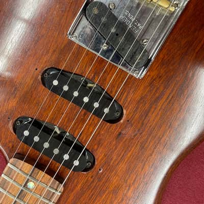 Easy E S-Style SSS Parts Guitar - Mahogany image 3