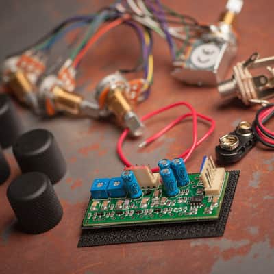Seymour Duncan STC-3M4 Music Man 3-Band Tone Circuit w/ 4 knobs image 2