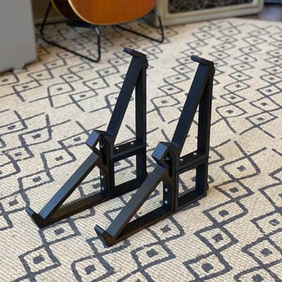 Black Legs Two-Tier Pod Stand (Assembled) image 1