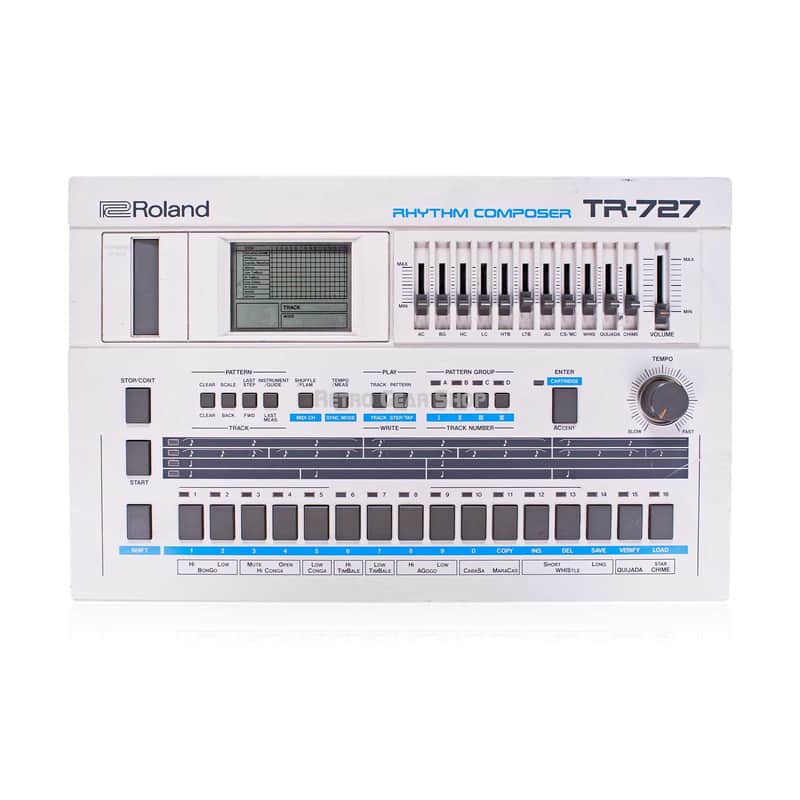 Roland TR-727 Latin Drum Machine Vintage Analog Drum Synthesizer image 1
