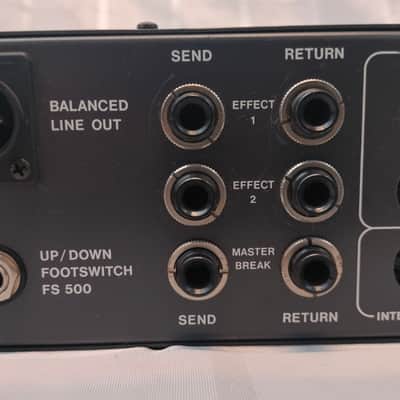 DYNACORD Reference 502 Vollröhren Topteil programmierbar 16 Speicherplätze NOS image 6