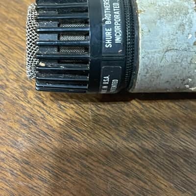 Shure SM57 Vintage 1960’s Silver Gray image 5