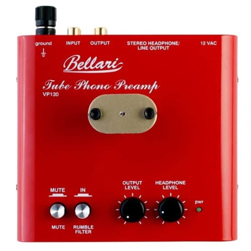 Bellari VP130 Mm Tube Phono Preamplifier With Headphone Amplifier image 1