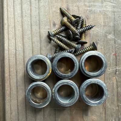 Real Life Relics Kluson 3 Per Side Vintage Diecast Sealfast Tuning Machines SKU: KVDS-3-NM image 4