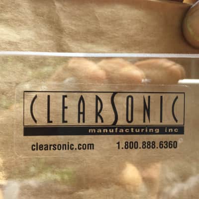 Clearsonic Plexiglass Drum Shield (three panels) image 1