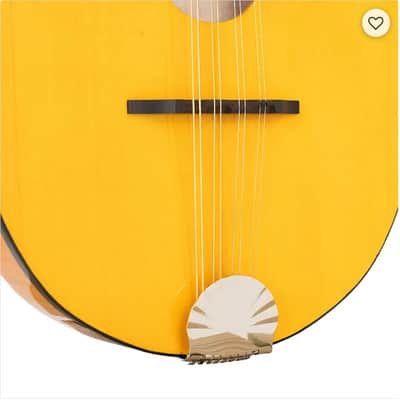 Gold Tone GM-10 Solid Spruce Top Mahogany Neck Frypan 8-String Mandolin w/ Hard Case, Free Shipping image 7