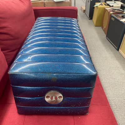 Kustom K200B-5 100 Watt Guitar Amp Head 70's - Blue image 10