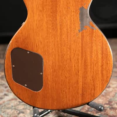 Gibson Custom Shop 1957 Les Paul Standard Murphy Lab Heavy Aged Electric Guitar - Natural with Hardshell Case image 9