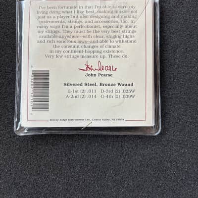 John Pearse Strings Mandolin set #2100M Bronze Wound standard gauge image 2