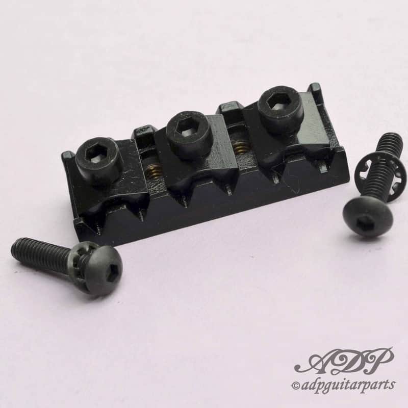 Locking Nut R2 Floyd Rose Original Schaller Black image 1