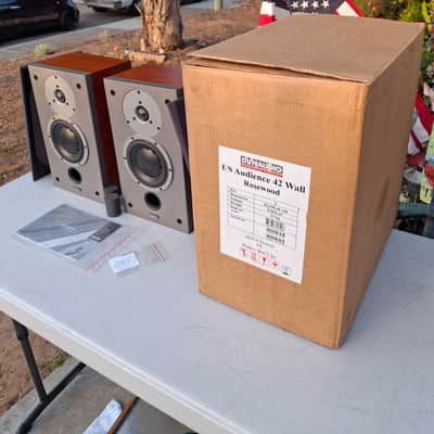 Rare Dynaudio Audition 42W Speakers, Rosewood, Original Box & All Paperwork, Manual, Minty, $799 Shipped! image 11