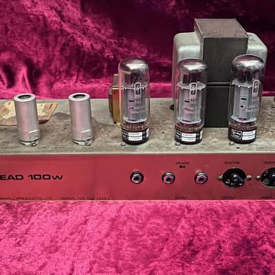 1967 Marshall Super Lead 100 PLEXI Collector Grade Hendrix Van Halen Page RARE image 4