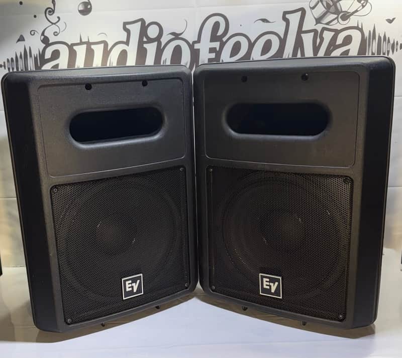 Pair Electro-Voice EV Sb121 12" Passive Subwoofers Black 300W 8-Ohm image 1