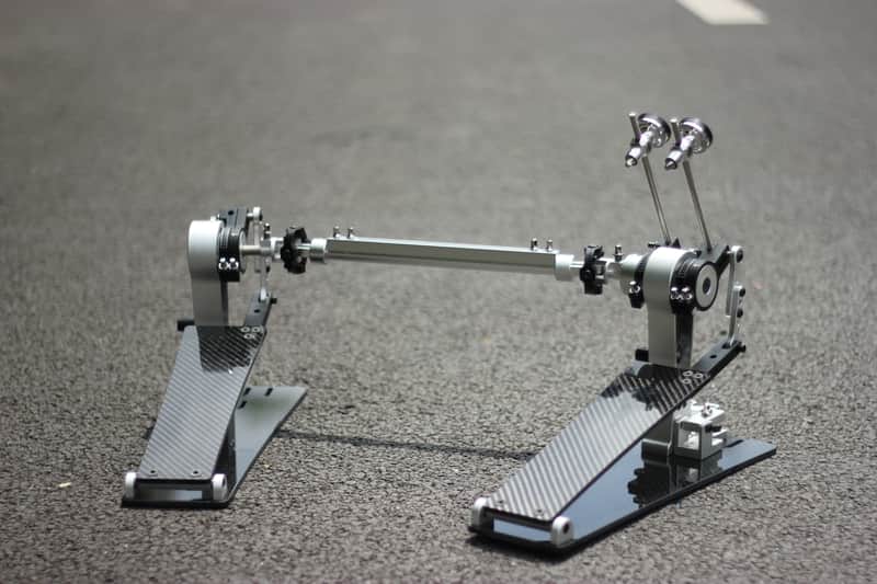 Free Shipping Carbon fiber double pedals Direct Drive Double Bass Drum Pedal image 1