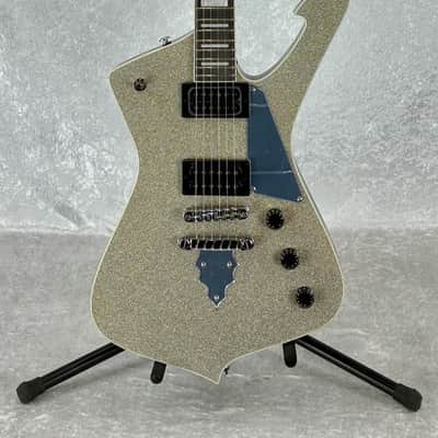 Ibanez PS60 Paul Stanley Signature ICEMAN guitar Silver Sparkle image 3