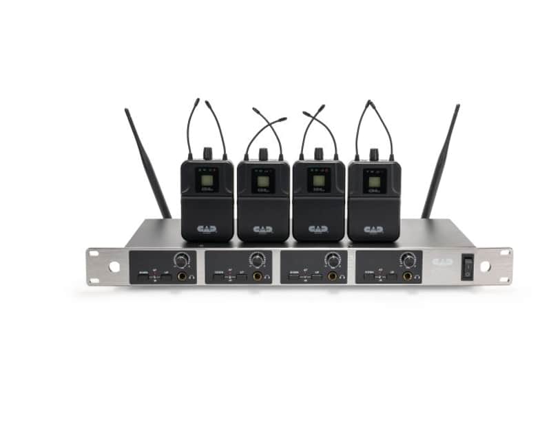 CAD GXLIEM4 In-Ear Monitor Wireless System - Grey image 1
