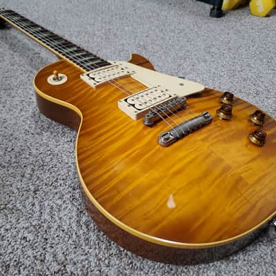 1995 Gibson Custom Shop Les Paul Jimmy Page wiring AAA Figured Maple top w/OHSC A Timeless RnR Machine image 4