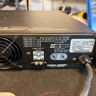 QSC PowerLight 1.4 2-Channel Stereo 1400W Power Amplifier PL1.4 PL 1.4 Amp PA DJ image 6