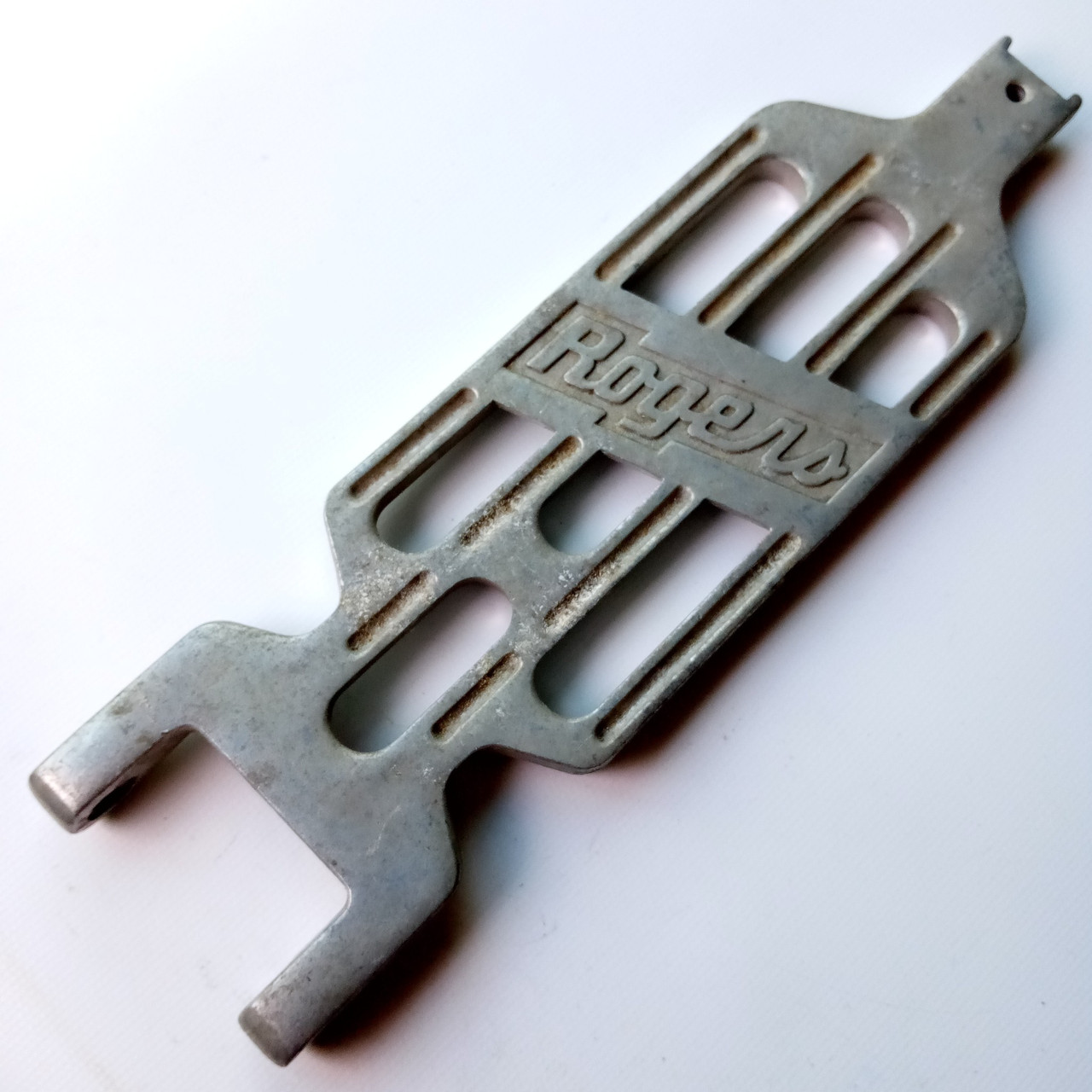 Rogers #398 Rocket Bass Drum Pedal Footboard Part 60s-70s Hinged Style Heel — main photograph