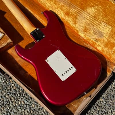 1960 Fender Stratocaster - Candy Apple Red image 3