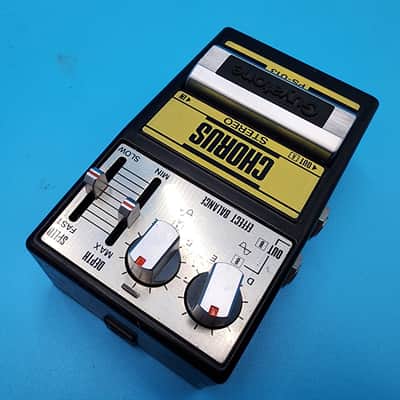 Vintage 80s Guyatone PS-013 Stereo Chorus Guitar Effect Pedal Japan MIJ Bass image 11