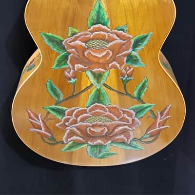 Blueberry Handmade Acoustic Guitar Grand Concert image 10