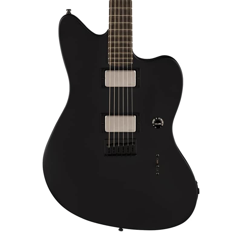 Used Fender Jim Root Signature Jazzmaster - Flat Black w/ Ebony FB image 1