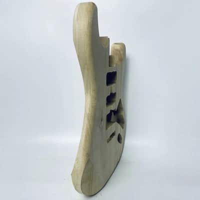 Basswood Strat Style Guitar Unfinished Body image 2