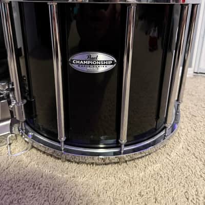 Pearl Championship Maple 14x12" Marching Snare Drum with accessories! image 3