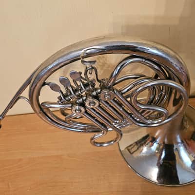 French Horn in F Soviet USSR Vintage and Rare image 3