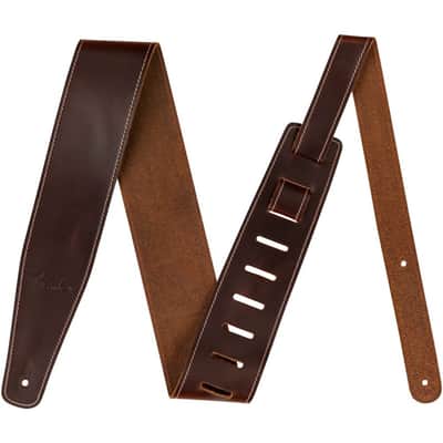 Genuine Fender 2.5" Broken-In Leather Guitar Strap - Brown - 099-0641-050 image 7