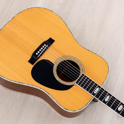 1973 Martin D-41 Vintage Dreadnought Acoustic Guitar, Crack-Free w/ Case image 10