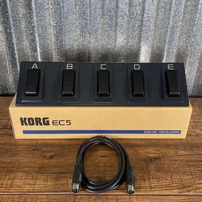 Korg EC5 5 Button Multi Function Keyboard External Controller Footswitch image 1