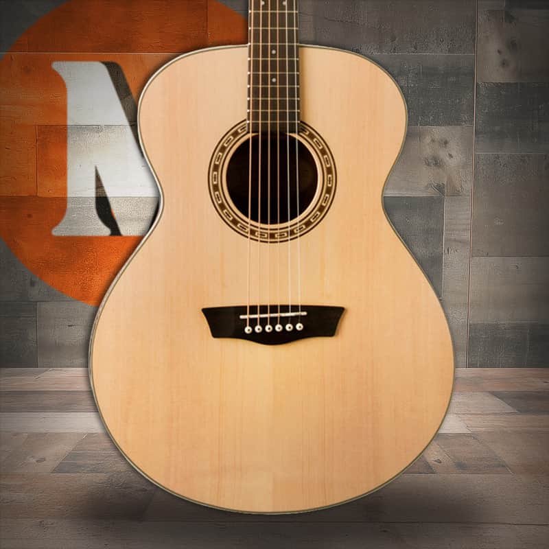 Washburn WG7S-O Harvest Grand Auditorium Acoustic Guitar - Natural Gloss (WG7S-O-U) image 1