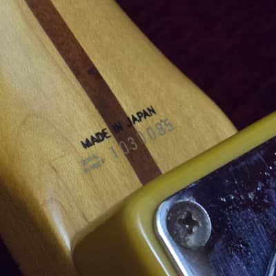 Fender Japan 1989 TL52-SPL "Keith Richards Micawber" Telecaster MIJ Butterscotch Blonde image 18