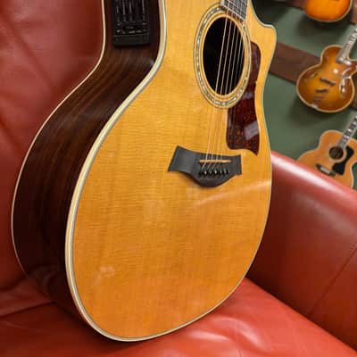 2000 Taylor 814ce with Fishman Electronics Natural image 6